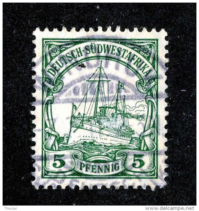 (1525)  S.W.A. 1906  Mi.25 (o)  Catalogue  € 1.70 - German South West Africa