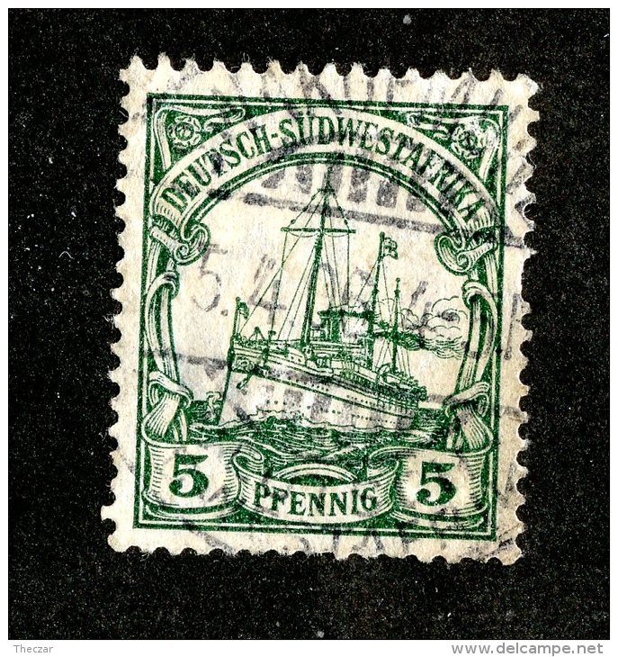 (1526)  S.W.A. 1906  Mi.25 (o)  Catalogue  € 1.70 - German South West Africa