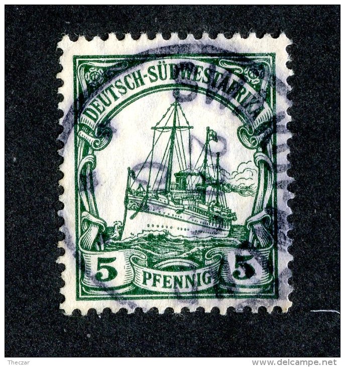 (1527)  S.W.A. 1906  Mi.25 (o)  Catalogue  € 1.70 - German South West Africa