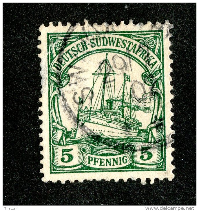 (1535)  S.W.A. 1901  Mi.12  (o)  Catalogue  € 2.00 - German South West Africa