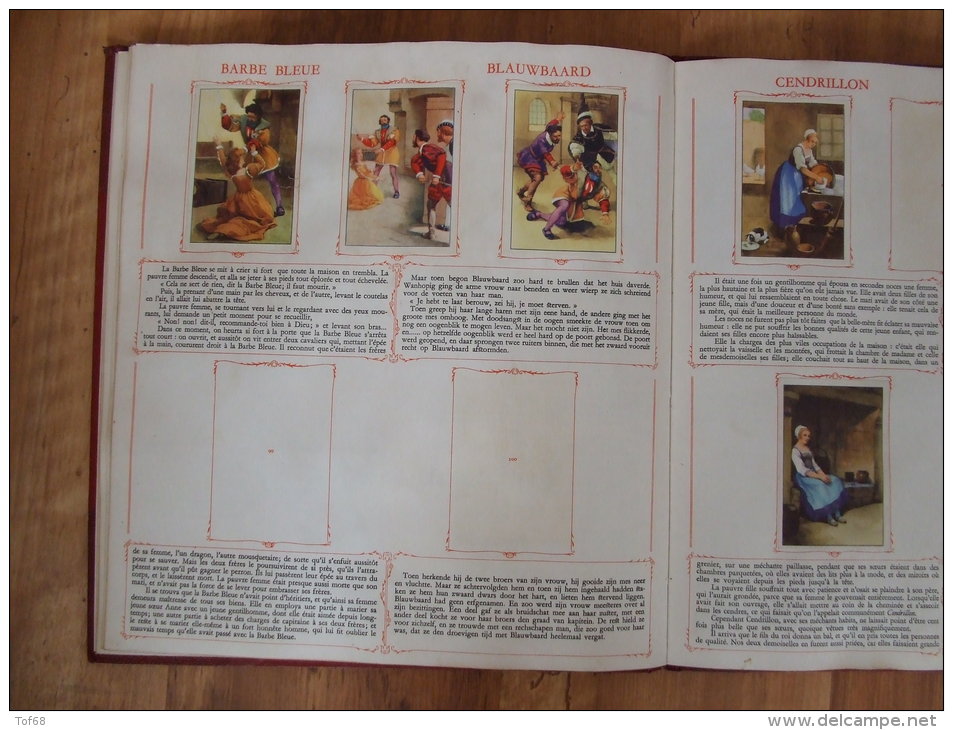 Album ( Livre ) Chromos Chocolats Victoria Les Contes De Perrault Avec 119 Images Sur 200 - Albums & Catalogues