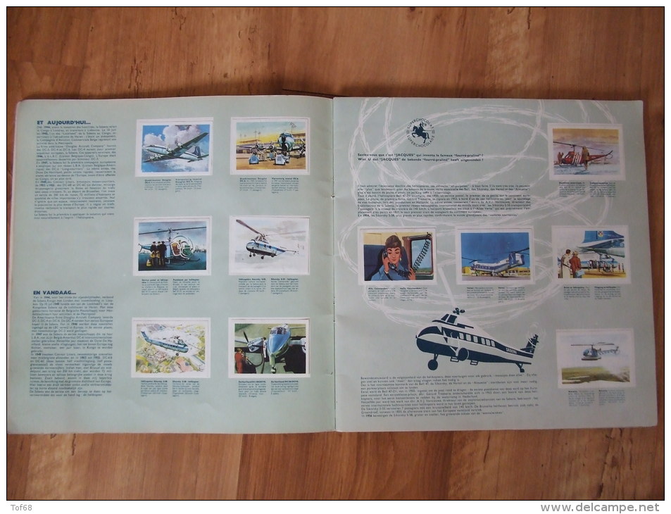 Album Chromos Chocolat Jacques Aviation Commerciale Manque 5 Images - Albums & Catalogues