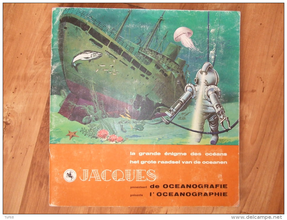 Album Chromos Chocolat Jacques L'oceanographie Manque 8 Images - Albums & Catalogues