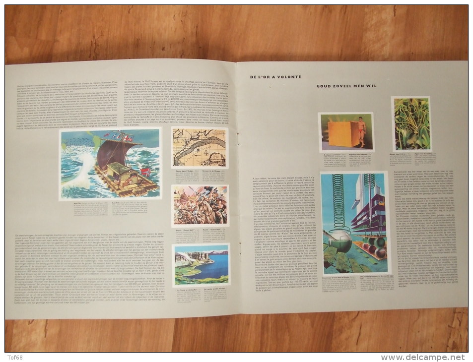 Album Chromos Chocolat Jacques L'oceanographie Manque 8 Images - Albumes & Catálogos