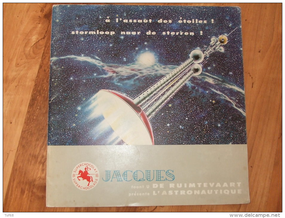 Album Chromos Chocolat Jacques L'astronautique Manque 21 Images - Albums & Katalogus