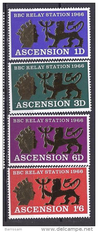 Ascension1966:Yvert109-12mnh** - Ascension