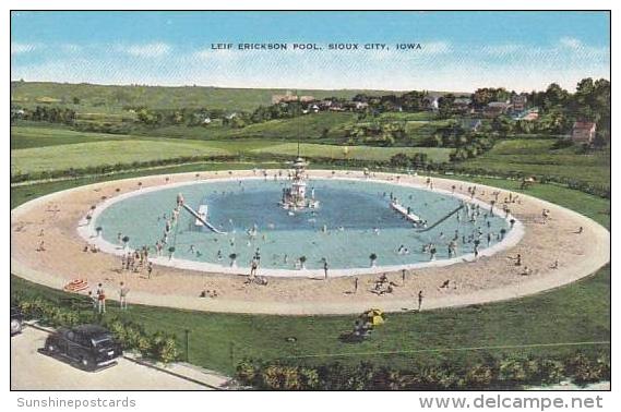 Iowa Sioux City Leif Erickson Pool - Sioux City