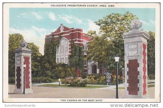 Iowa Ames Collegiate Presbyterian Church The Church By The West Gate - Ames