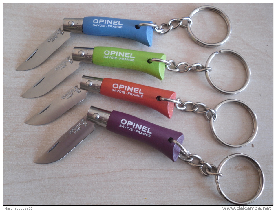 4 Opinel N°2 Inox Acidulé - Armes Blanches