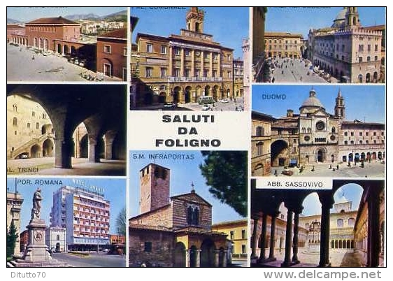 Foligno - Perugia - Formato Grande Viaggiata - Foligno