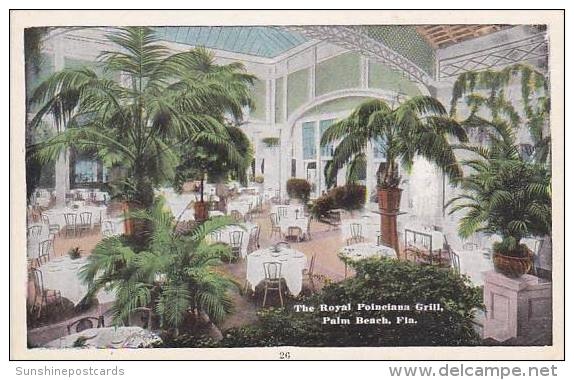 Florida Palm Beach Royal Poinciana Hotel The Grill - Palm Beach