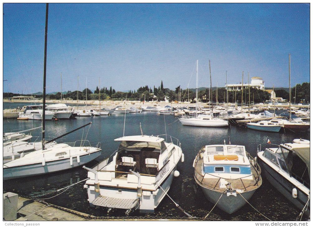 Cp , 83 , LA LONDE LES MAURES , Le Port De Miramar - La Londe Les Maures