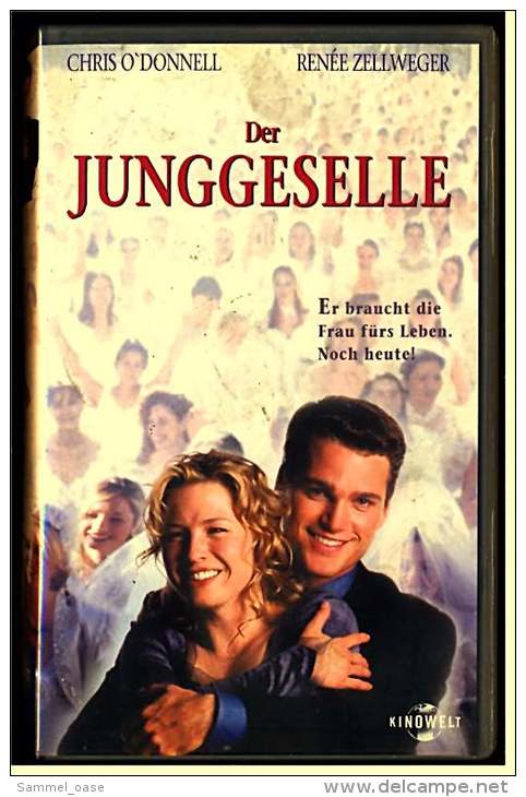 VHS Video Romantik  -  Der Junggeselle  -  Er Braucht Die Frau Fürs Leben - Noch Heute  -  Von 1999 - Romantique