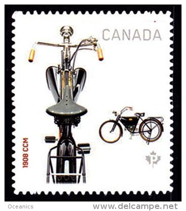 Canada (Scott No.2647 - Motocyclettes/ Motorcycles) (**) Autocollant / Selfadhesive - Neufs