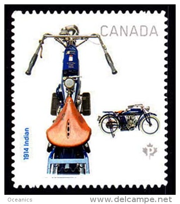 Canada (Scott No.2648 - Motocyclettes/ Motorcycles) (**) Autocollant / Selfadhesive - Neufs