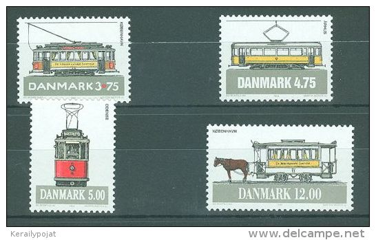 Denmark - 1994 Railroads MNH__(TH-9127) - Unused Stamps