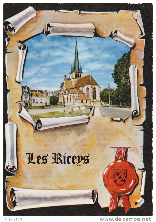 10 - Les Riceys - L'Église - 2 Scans - - Les Riceys