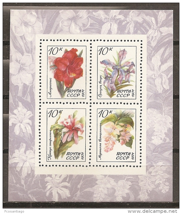 ORQUÍDEAS - RUSIA 1971 - Yvert #H72 - MNH ** - Orchideen