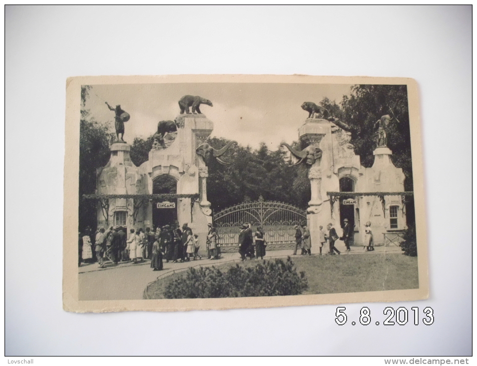 Hamburg. - Carl Hagenbecks Tierpark. (8 - 7 - 1929) - Stellingen