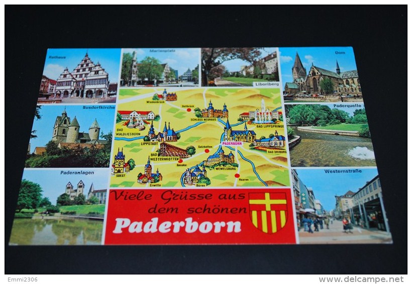 Viele Grüsse Aus Dem Schönen PADERBORN      ( 10 ) - Paderborn