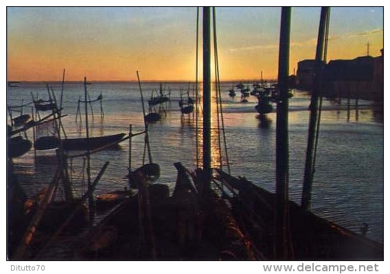 Chioggia - Tramonto Sulla Laguna - 12 - Formato Grande Non Viaggiata - Chioggia