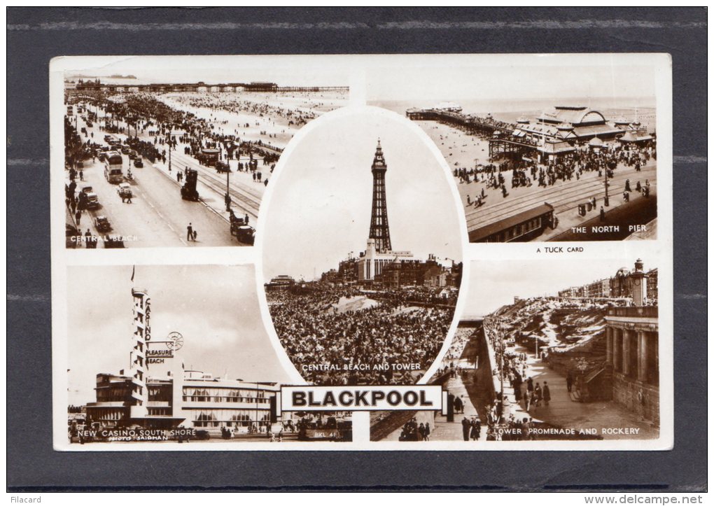 40925     Regno  Unito,   Blackpool,  VG  1956 - Blackpool