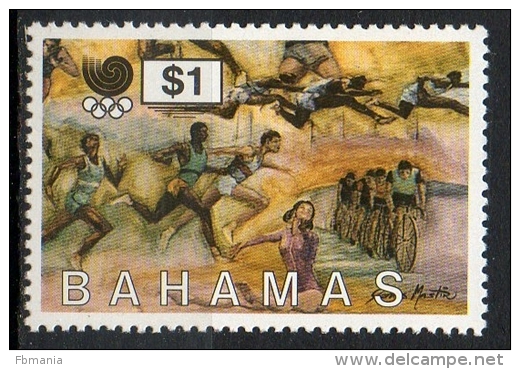 Bahamas 1988 - Olimpiadi Seoul, Olympic Games Seoul Ciclismo Atletica Cycling Athletics MNH ** - Bahamas (1973-...)