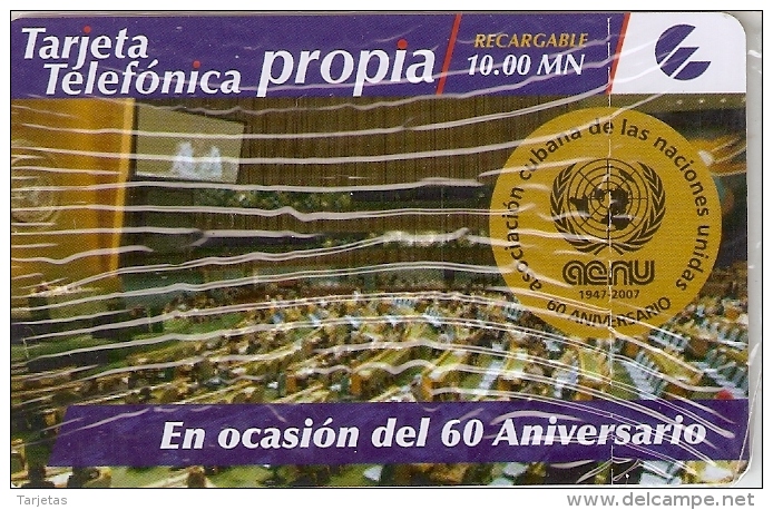 PR-049 TARJETA DE CUBA DE PROPIA DEL JOVEN CLUB  (NUEVA-MINT) - Kuba