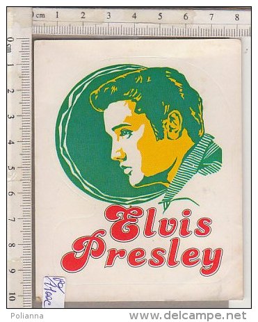 PO1100C# ADESIVO STICKERS PANINI 1979 - FIGURINE - CINEMA - MUSICA ROCK - ELVIS PRESLEY - Varia