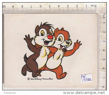 PO1101C# ADESIVO STICKERS PANINI 1979 - FIGURINE - WALT DISNEY - CIP E CIOP - Edizione Italiana