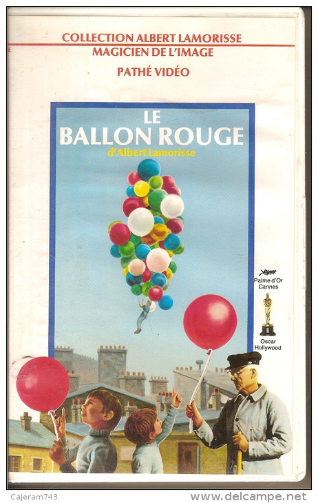 K7,VHS. LE BALLON ROUGE. Albert LAMORISSE. - Comedy