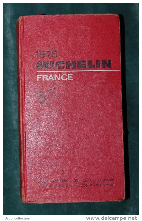 Guide Michelin 1976, France, Rouge - Michelin (guide)