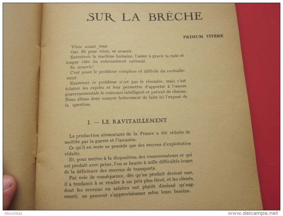 L´oeuvre du Maréchal juillet 40/41 Francisque Philippe Pétain >Propagande idéologique ss Vichy  faire défiler les images