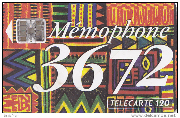 Telefonkarte  C34141450 05/93 - 1 000 000 Ex., 120 Unités, France Télécom, Memophone - Malerei