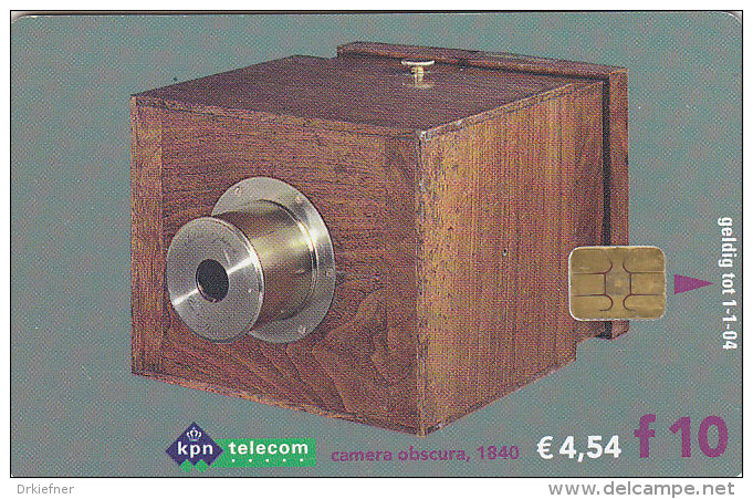 Telefonkarte  Kpn-Teleom, F 10,-, Fotoapparat: Camera Obscura 1840 - Sonstige & Ohne Zuordnung