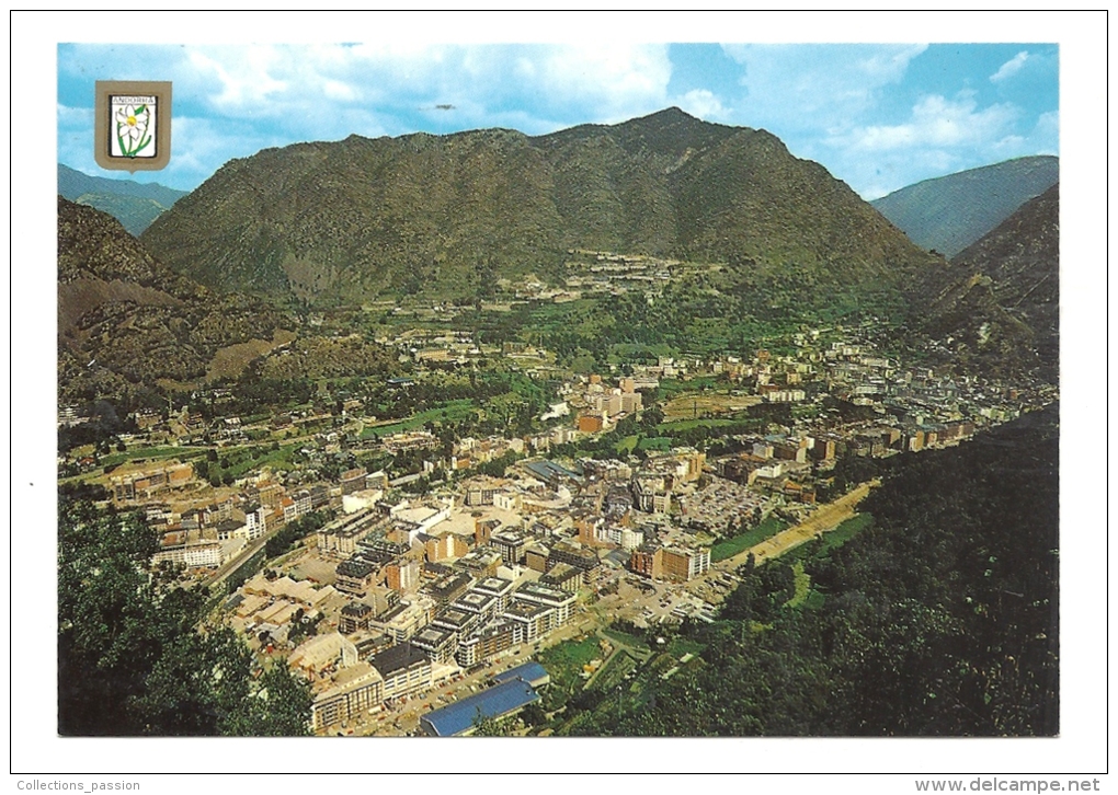 Cp, Valls D'Andorra, Andorra I Les Escaldes, Vue Partielle - Andorra