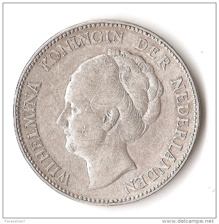 PAYS-BAS  1  GULDEN  1931  ARGENT - 1 Gulden