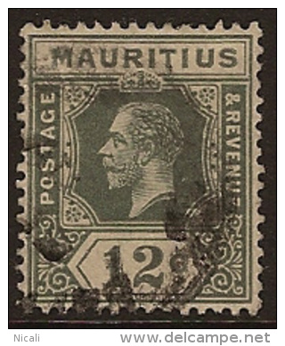 MAURITIUS 1913 12c KGV SG 198 U MQ166 - Mauritius (...-1967)