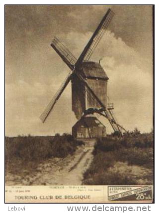 « Touring  Club De Belgique» 15/06/1935 : Photo De Couverture « VORSSELAER - Moulin à Vent» - Andere & Zonder Classificatie