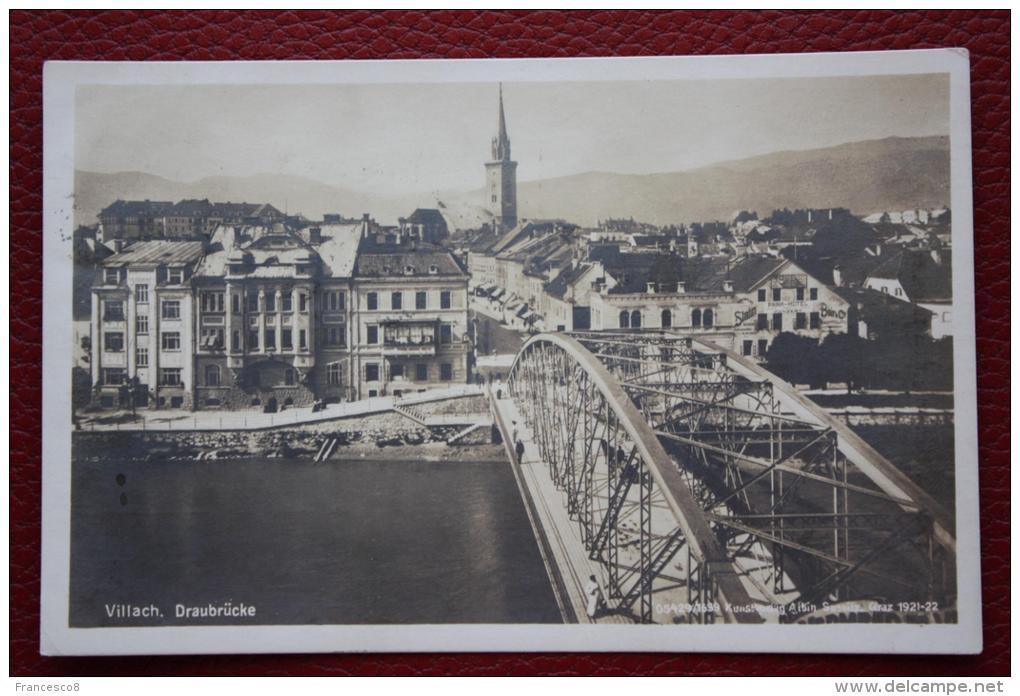 1921 VILLACH DRAUBRÜCKE - Villach