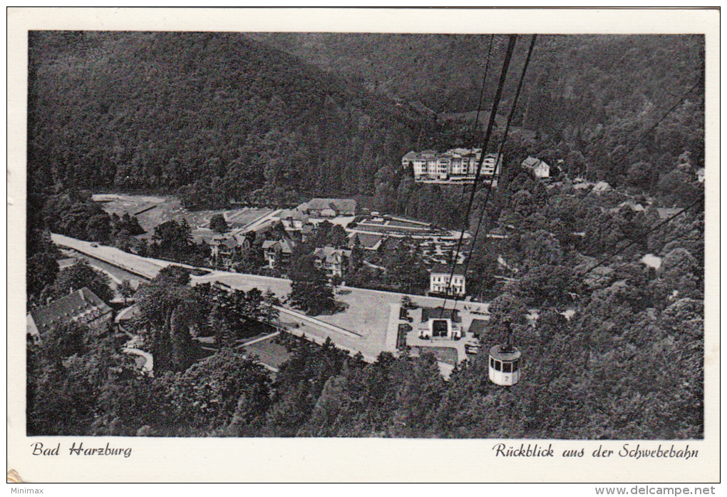 Bad Harzburg - Rückblick Aus Der Schwebebahn, 1954 - Bad Harzburg