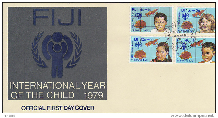 Fiji 1979 International Year Of The Child FDC - Fiji (1970-...)