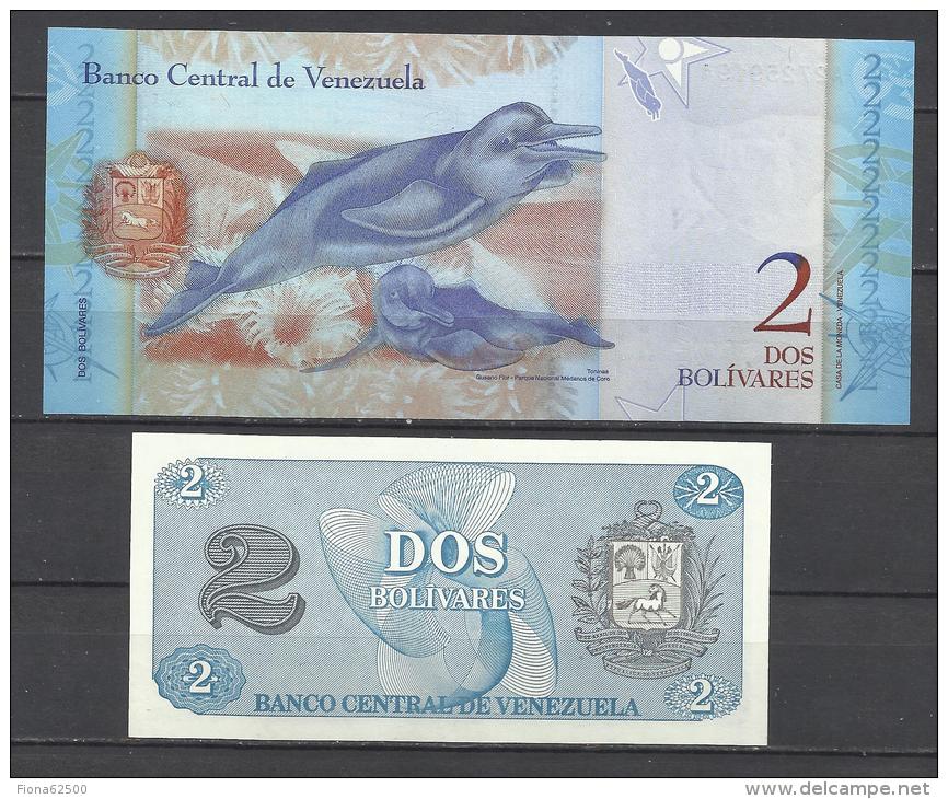 VENEZUELA . LOT DE 2 BILLETS   . - Venezuela