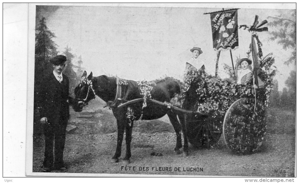 - CPA - 31 - FÊTES DES FLEURS DE LUCHON - PUB  - 609 - Luchon