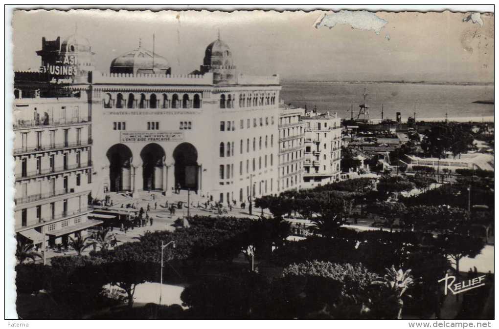 733 - Postal Alger1947, - Lettres & Documents