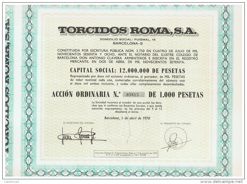 ACCION ANTIGUA - ACTION ANTIQUE = Torcidos Roma 1970 - Otros & Sin Clasificación