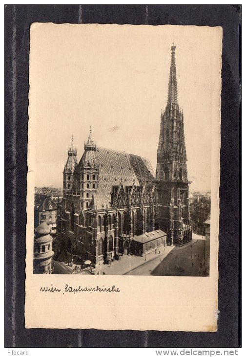 40951    Austria,    Wien  -    Stephanskirche,  VG  1931 - Chiese