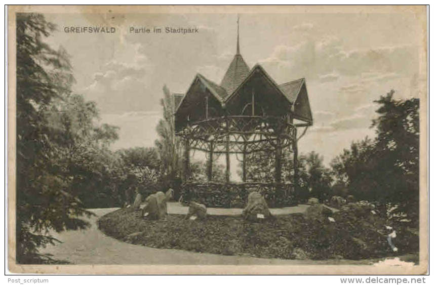 Allemagne - Greifswald Partie Im Stadtpark - Greifswald