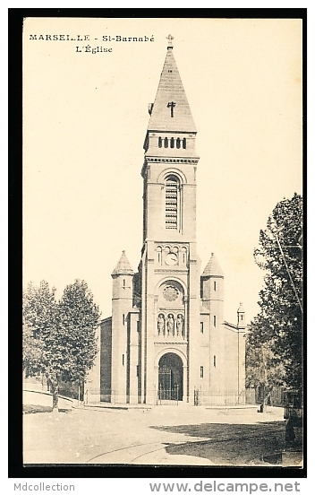13 MARSEILLE / Saint Barnabé, L'Eglise / - Saint Barnabé, Saint Julien, Montolivet