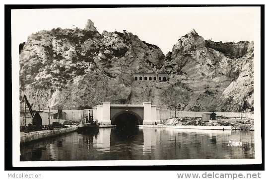 13 MARSEILLE / Tunnel Du Rove, Canal De Marseille Au Rhône / - L'Estaque